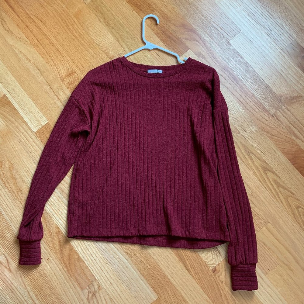 ZARA Women's Long Sleeve Top